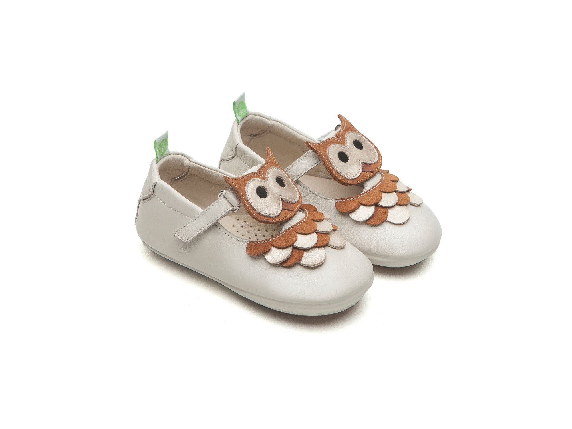 UP & GO Mary Janes for Girls Owlly | Tip Toey Joey - Australia - 0