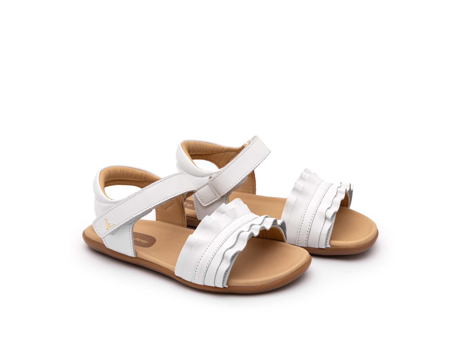 RUN & PLAY Sandals for Girls Ruffle | Tip Toey Joey - Australia - 0