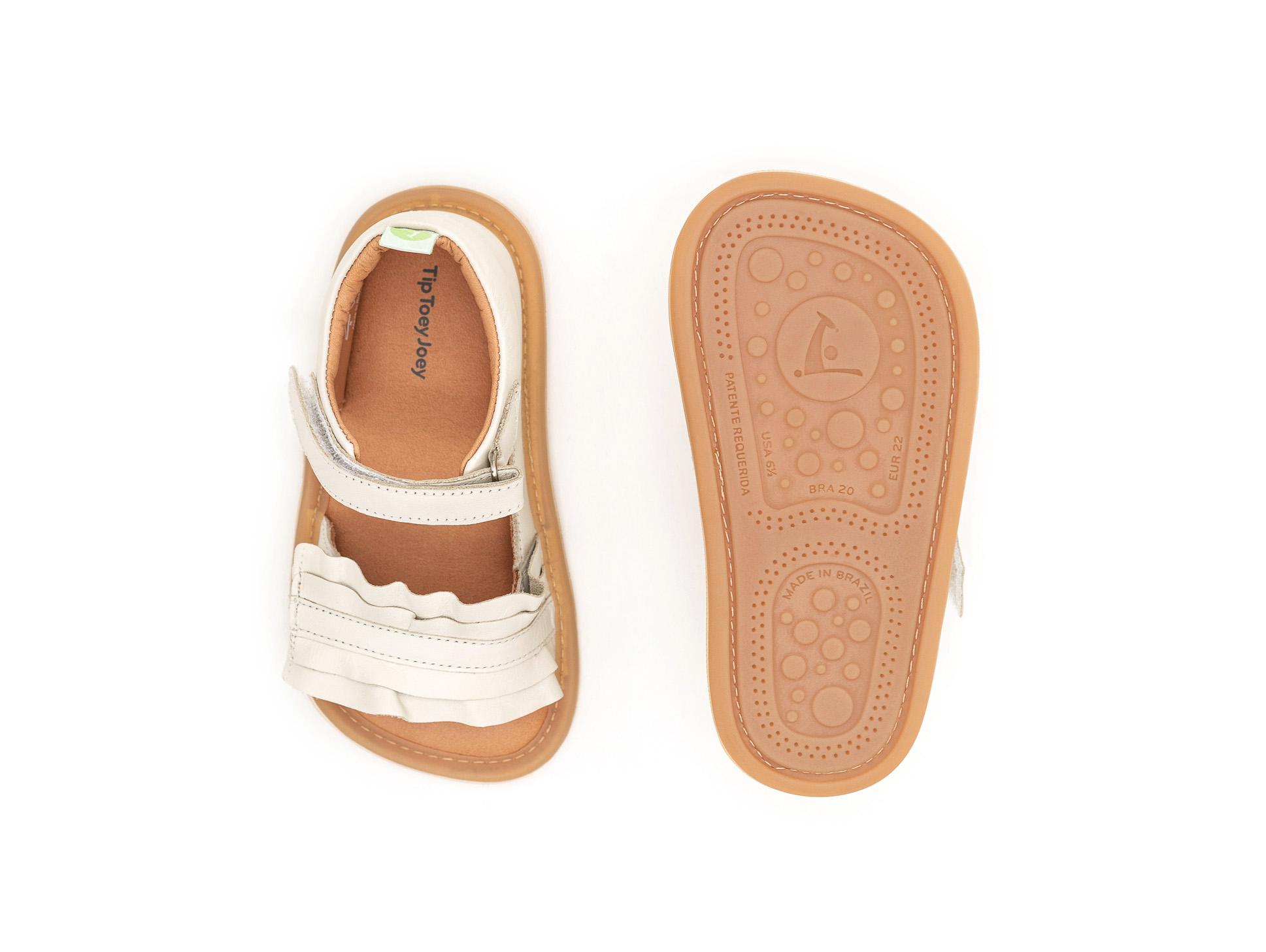 SIT & CRAWL Sandals for Girls Ruffy | Tip Toey Joey - Australia - 2