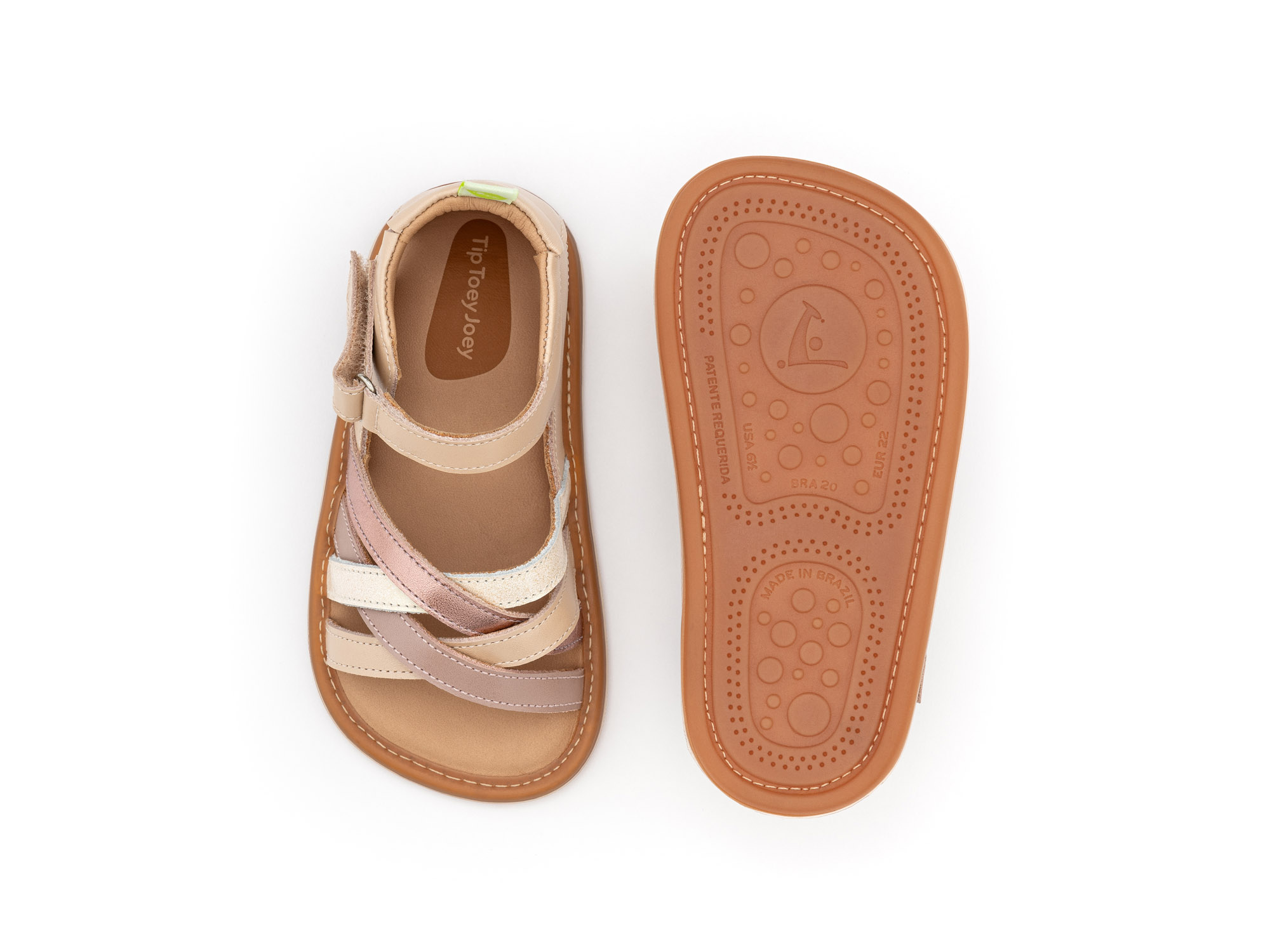 UP & GO Sandals for Girls Criss Cross | Tip Toey Joey - Australia - 2